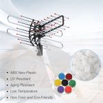 TA-851 PLUS 360 Degree Rotating UV Dual 174-860MHz 22-38dB Outdoor Antenna With Accessory Package