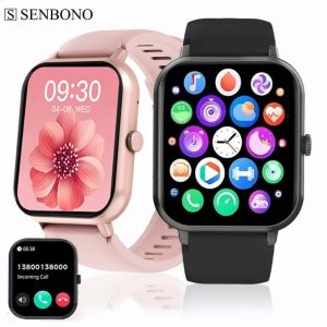 ZL54CJ Square Smartwatch Dame Bluetooth Opkald Puls Sporttilstand Fitness Tracker Vandtæt Smartwatch Herre Til iOS Android