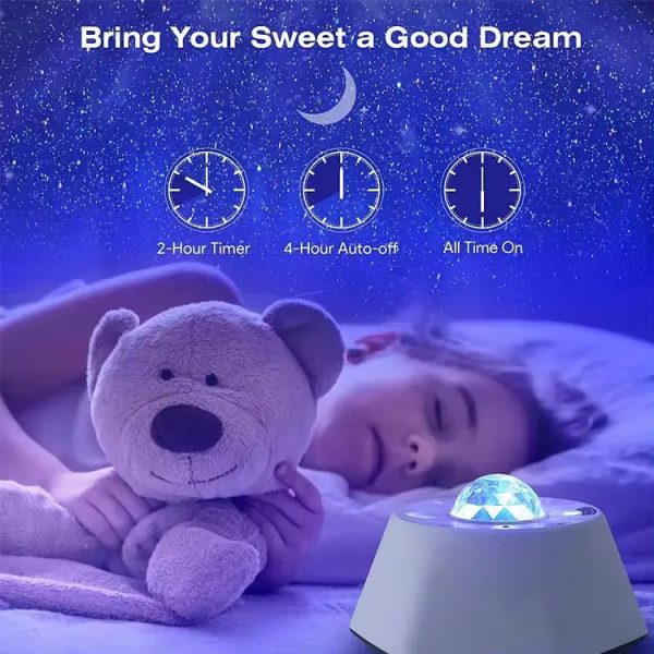 Space Drilling Moon Starry Sky Lamp