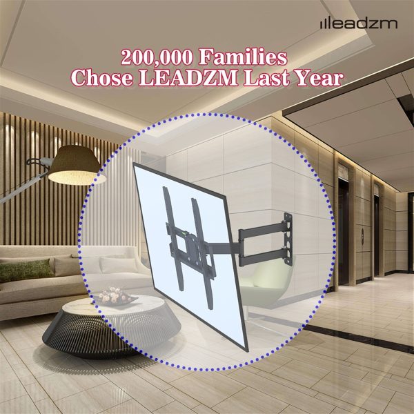 32-65 Inch Single Pendulum Small Base TV Stand TMXD-103 Load Bearing 35KG