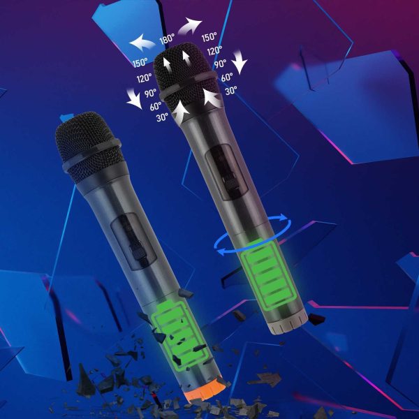 12in 60W LED Spectrum Light Bluetooth Remote Control Rod Speaker