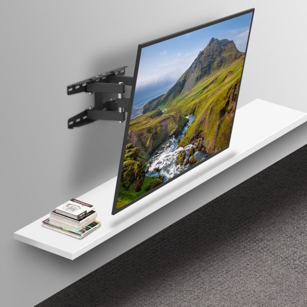 TMDS-204 32-70 Inch Double Pendulum Large Base TV Stand With A Load Capacity Of 50KG