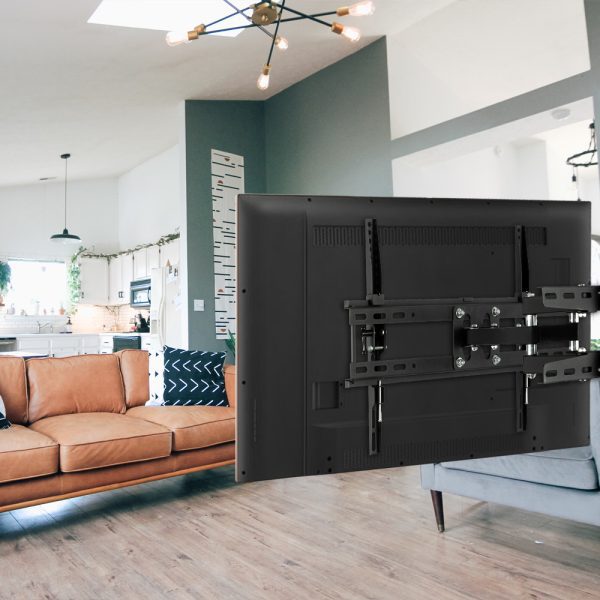 TMDS-204 32-70 Inch Double Pendulum Large Base TV Stand With A Load Capacity Of 50KG