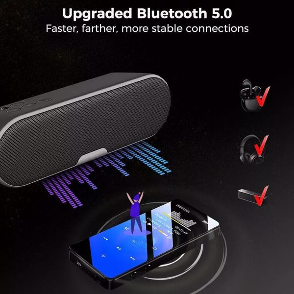 Bluetooth MP3-afspiller 128 GB