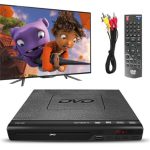DVD Player Compact Multi Region HDCD CD VCD Music Disc Upscaling USB With Remote
