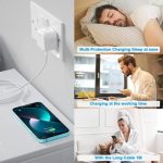 For 14 13 12 11 Pro XR XS Fast Charging 20W USB-C PD Plug Charger Cable
