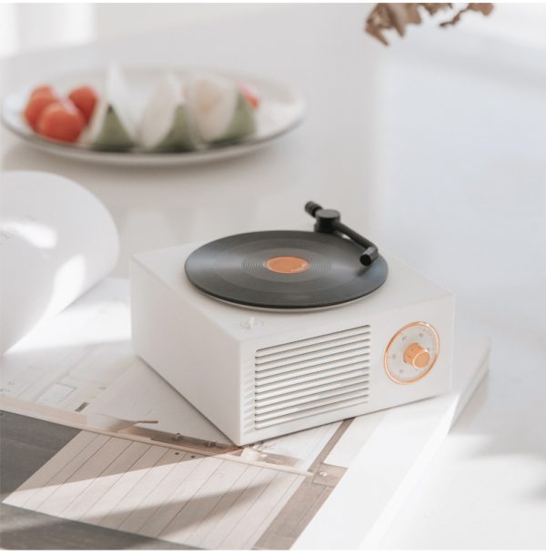 Trådløs mini bærbar retro grammofonhøjttaler med Bluetooth-funktion