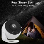 Natlampe Galakseprojektor Stjernehimmelprojektor 360 graders rotation Planetariumlampe til børneværelse Valentinsdagsgave Bryllupsdekoration