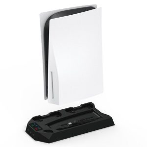 PS5 Vertical Cooling Fan Stand Controller Charger Station For  Playstation 5