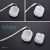 White headphone case