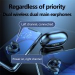骨伝導ヘッドホン TWS イヤホン イヤークリップ Bluetooth 5.3 タッチワイヤレスイヤホン インイヤー ベース HIFI スポーツヘッドセット