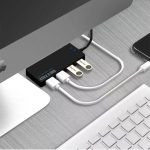 4 Port USB HUB 2.0 Multi Splitter Expansion Desktop PC Laptop Adapter High Speed
