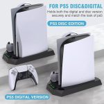 PS5 Vertical Cooling Fan Stand Controller Charger Station For  Playstation 5