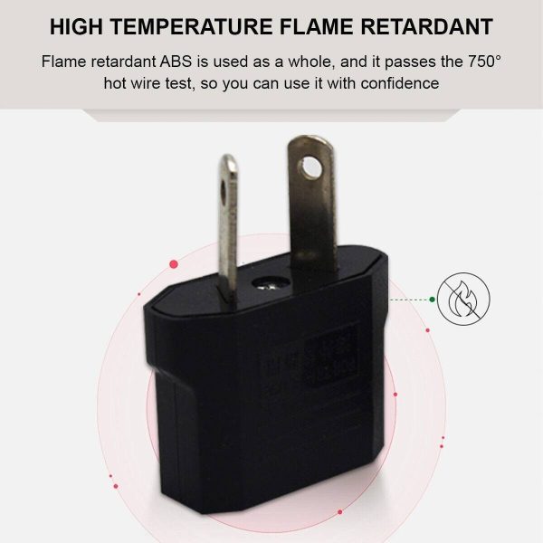 2x US Travel Adapter To Australia AC Power Plug