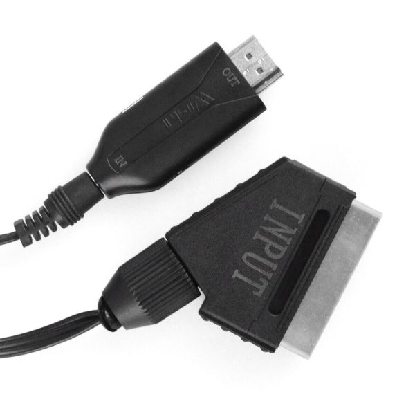 SCART To HDMI Converter Cable SCART - HDMI - OLD DVD TO HD TV -Video Adapter