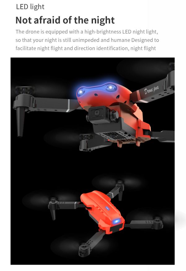 The Battery Configuration Of The E99 Smart Camera Drone Features Real-time Image Transmission From A Single Camera. It Has One-click Touch And Landing Functions. This Is A Foldable Remote-controlled D