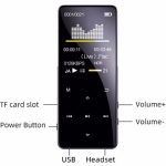 Bluetooth MP3-afspiller 128 GB